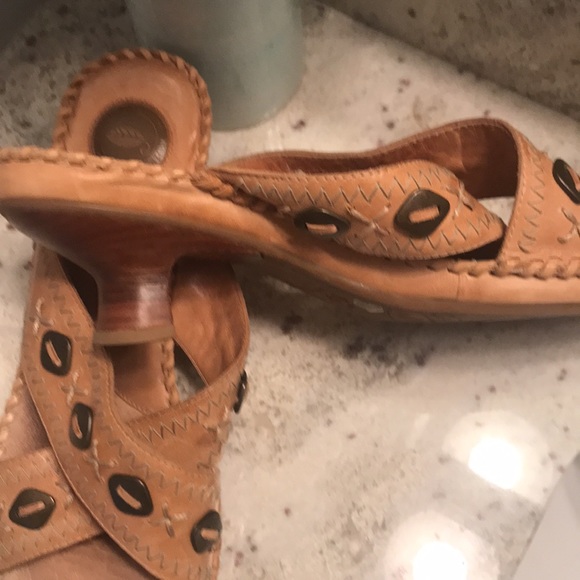 Nurture Leather Kitten Heels - Picture 1 of 5